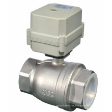 Good Sealing 2" Aurtomatic Stainless Steel Electric Motorized Water Ball Valve (T50-S2-C)